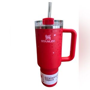 Stanley X Target Exclusive HOT RED Valentine Hearts 40oz Tumbler